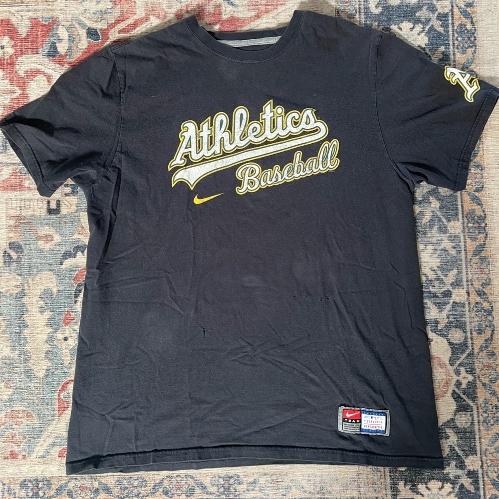 Athletics baseball tshirt